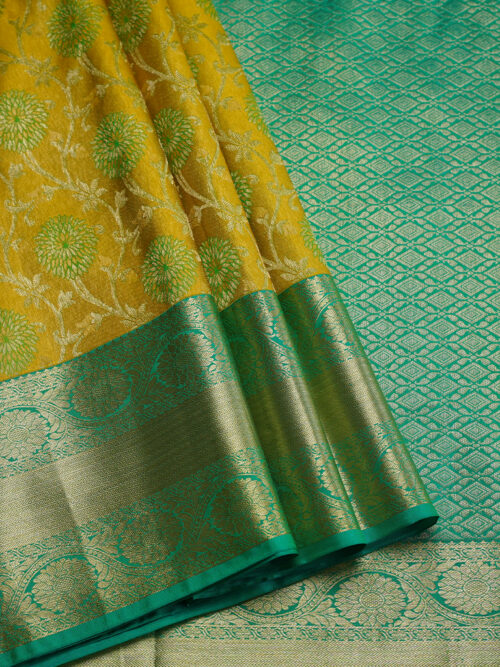 HANDLOOM KANJEEVARAM BRIDAL SILK SAREE