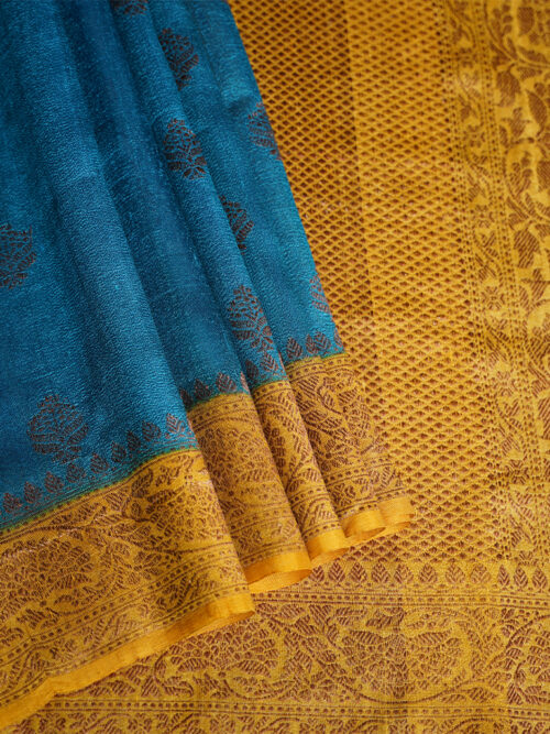 PURE TUSSER SILK SAREE