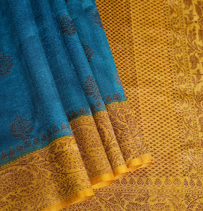 PURE TUSSER SILK SAREE