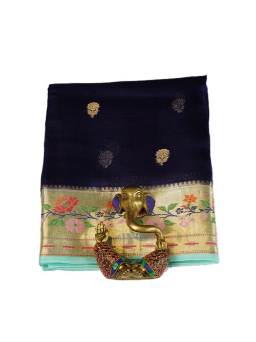 PURE KOTA SILK SAREES WITH PAITHANI BORDER