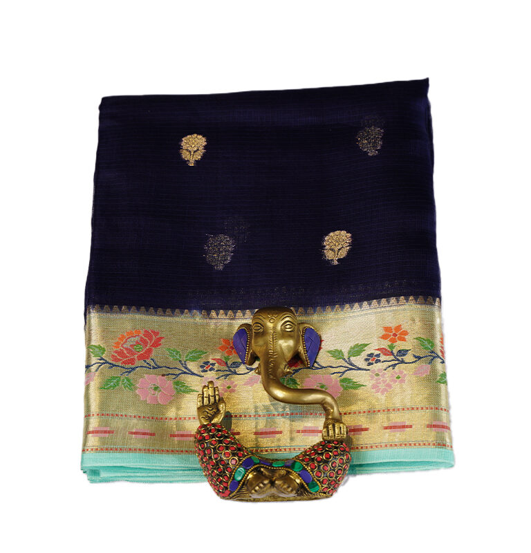 PURE KOTA SILK SAREES WITH PAITHANI BORDER