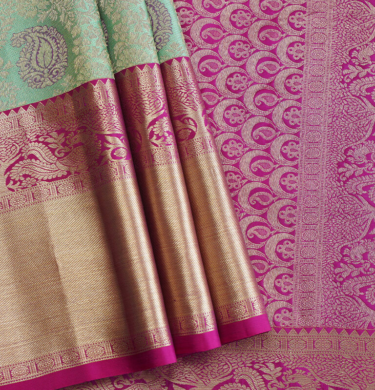 HANDLOOM KANJEEVARAM BRIDAL SILK SAREE