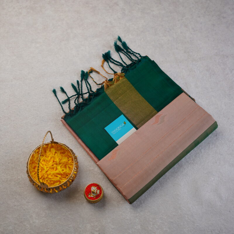 HANDLOOM KANJEEVARAM SOFT SILK SAREE