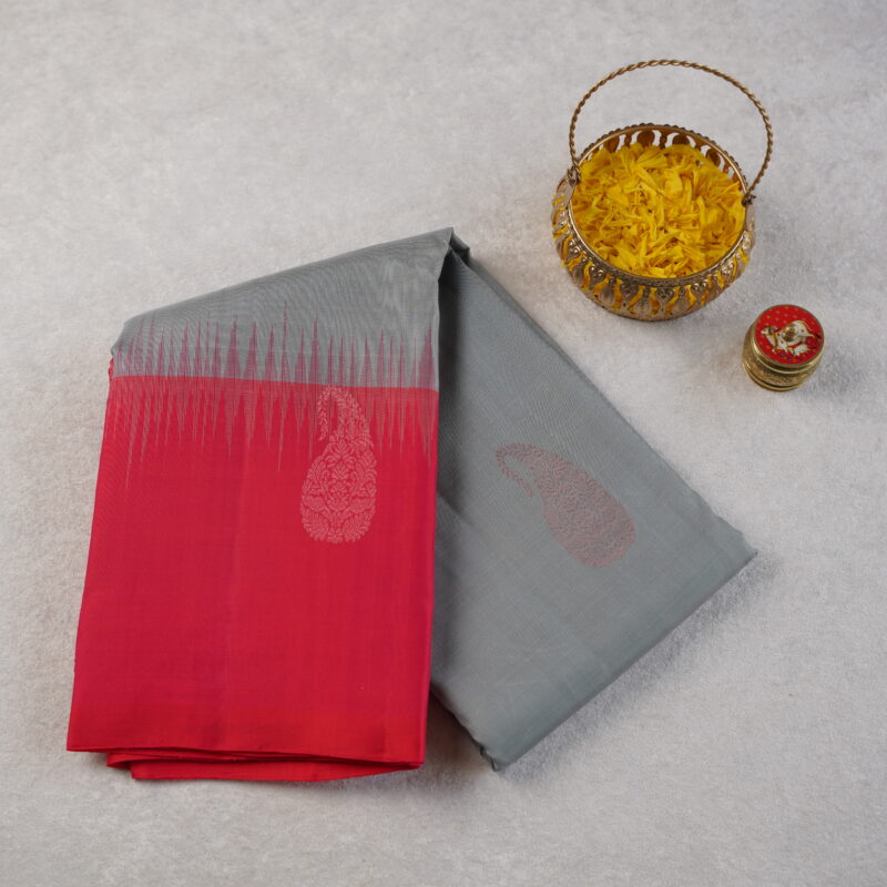 HANDLOOM KANJEEVARAM BY ZARI COLOUR