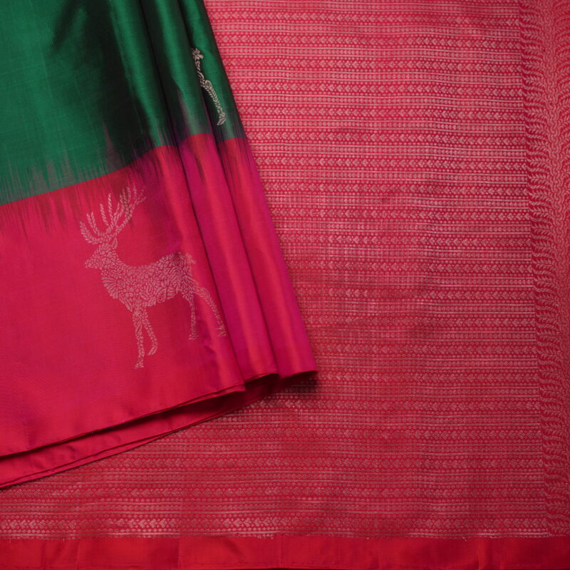 HANDLOOM KANJEEVARAM BY ZARI COLOUR